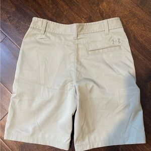 Under Armour Boy’s Tan Golf Shorts